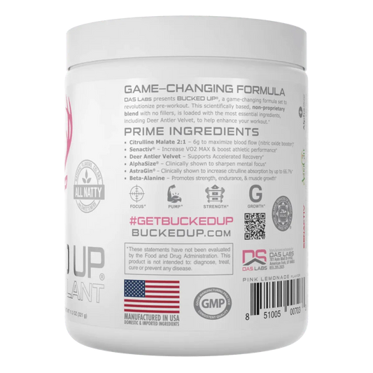 Bucked Up - Non-Stimulant Pre-Workout (Orange Mango)