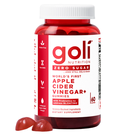 Goli Apple Cider Vinegar Gummies (Zero Sugar) 60