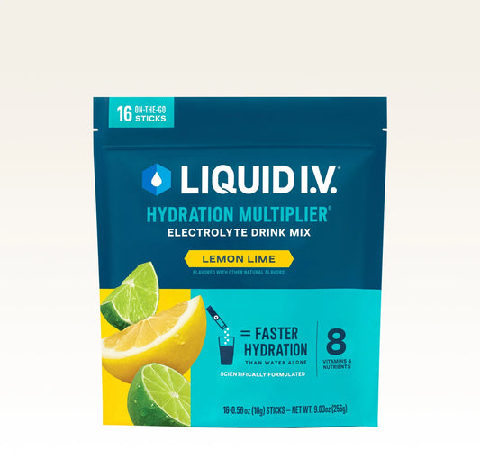 Liquid I.V. Hydration Electrolyte Lemon Lime 10 Count